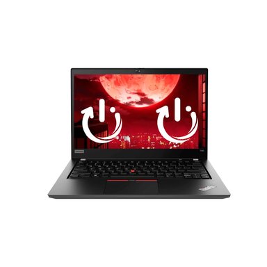 NOTEBOOK LENOVO THINKPAD T490 I5-8365U SIN WIFI 8GB 256GB SSD 14' FHD W10 PRO - 1