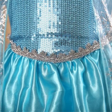 DISFRAZ DE ELSA DE FROZEN PARA NIÑAS - 3