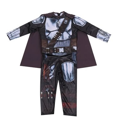 DISFRAZ INFANTIL MANDALORIANO Y MASCARA STAR WARS BABY YODA - 2
