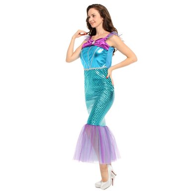 DISFRAZ PRINCESA ARIEL SIRENITA - 2