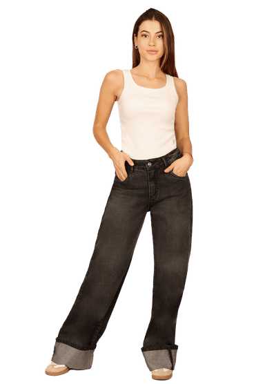 JEANS ALONDRA IV NEGRO DIVINO JEANS - 1