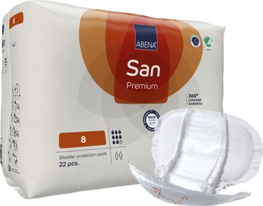 APÓSITO ABENA ANATÓMICO SAN 8 (EX ABRISAN Nº10 9382) - 1