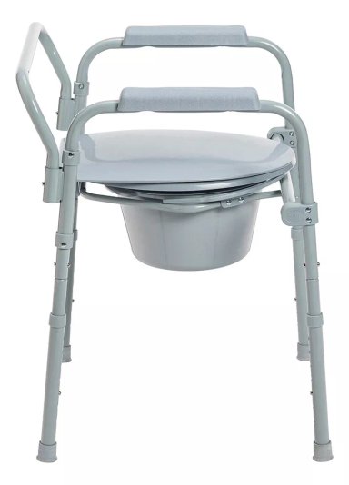 SILLA BAÑO INODORO WC PORTÁTIL PLEGABLE DUCHA DRIVE MEDICAL - 3