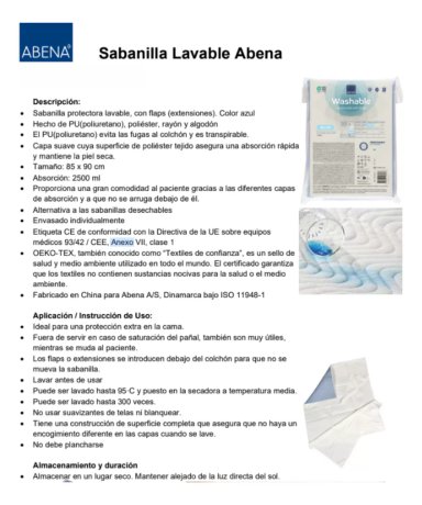 SABANILLA LAVABLE ABRISOFT - 8