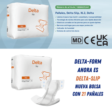 PAÑALES ADULTO ABENA DELTA SLIP XL2, 21 UNIDADES - 4