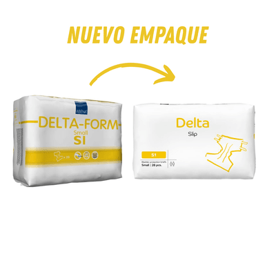 PAÑALES ADULTOS ABENA DELTA SLIP S1 SMALL, 28 UNIDADES. - 1