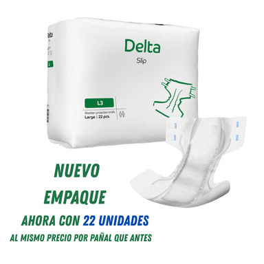PAÑAL ADULTO ABENA DELTA SLIP L3 LARGE, 22 UNIDADES - 2