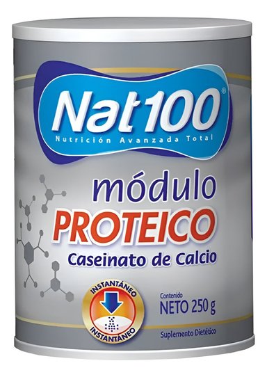 NAT100 MODULO PROTEICO 250 GR CASEINATO DE CALCIO - 2