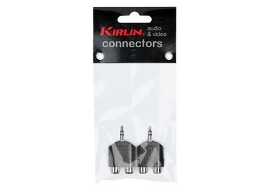 ADAPTADOR KIRLIN TRS M - RCA F 2656 - 3