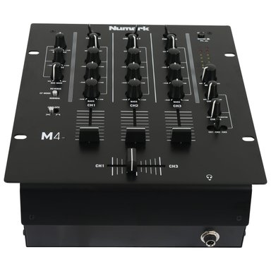 MEZCLADOR SCRATCH DE 3 CANALES PARA DJS M4 BLACK - NUMARK - 1