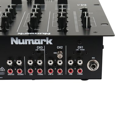 MEZCLADOR SCRATCH DE 3 CANALES PARA DJS M4 BLACK - NUMARK - 4