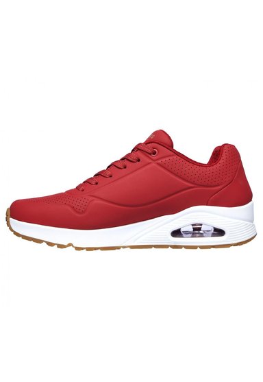ZAPATILLAS HOMBRE SKECHERS URBANAS ROJO UNO STAND ON AIR - 5
