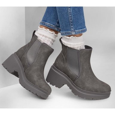BOTÍN MUJER BOBS TANGO GRIS SKECHERS - 2