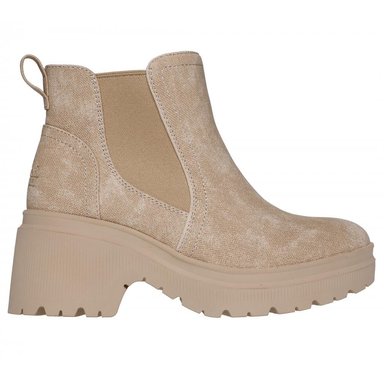 BOTÍN MUJER BOBS TANGO BEIGE SKECHERS - 1