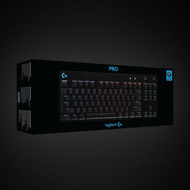 TECLADO GAMER LOGITECH G PRO QWERTY GX BLUE CLICKY INGLE S - 2