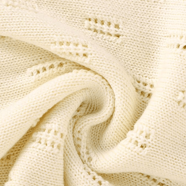 ENTERITO PARA BEBE KNIT SIN MANGAS CON SOMBRERO 80CM BLANCO - 2