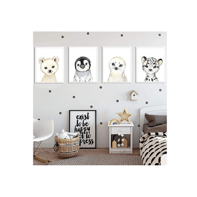 IMAGEN DECORATIVA NORDICA ZEBRA 30X40 CM - 4