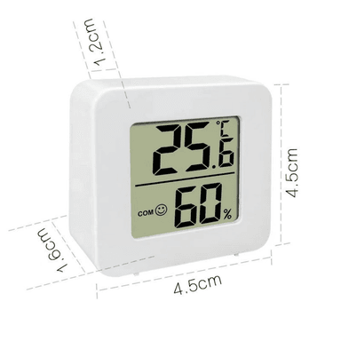 TERMOMETRO INTERIOR MEDIDOR HUMEDAD INTERRUPTOR TEMPERATURA - 1