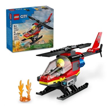 LEGO CITY: HELICOPTERO DE RESCATE DE BOMBEROS 60411 - 1