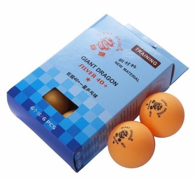 PELOTAS PING PONG 1 ESTRELLA 6 PELOTAS NARANJA - 1