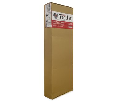 KIT PELLET ALBIN TROTTER ATDN DUCTO 80MM AC INOX - 1