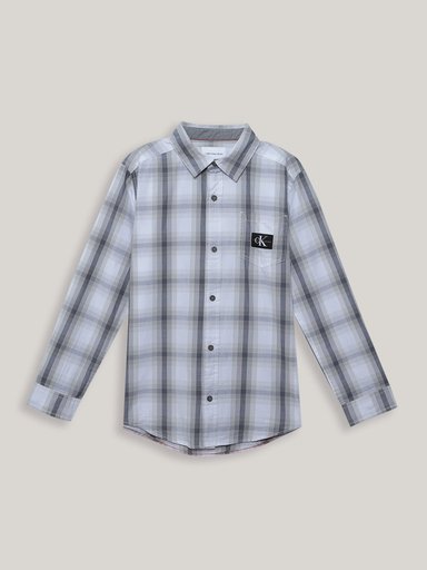 CAMISA ALGODÓN NIÑO CALVIN KLEIN SHADOW - 1