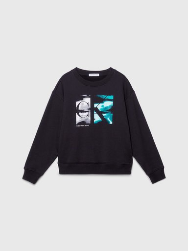 POLERÓN ALGODÓN NIÑO CALVIN KLEIN SERENITY MONOGRAM - 5