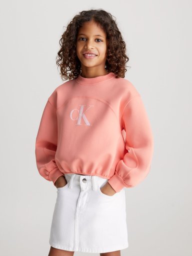 POLERÓN ALGODÓN NIÑA CALVIN KLEIN IRIDESCENT - 1