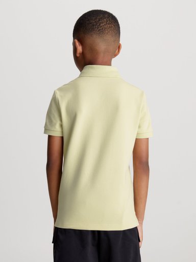 POLERA ALGODÓN NIÑO CALVIN KLEIN POLO LAYERED MESH - 3