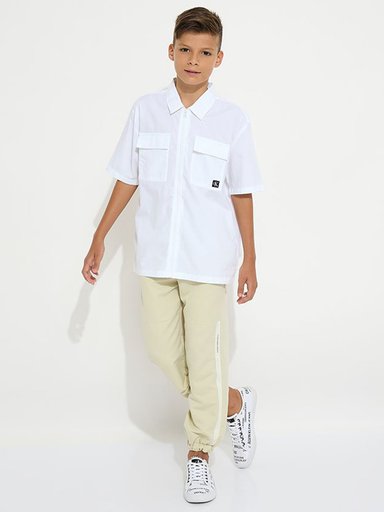 CAMISA ALGODÓN NIÑO CALVIN KLEIN POPELINE - 2