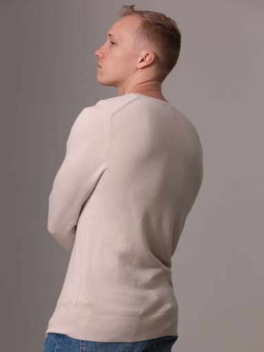 SWEATER MICRO PIQUE STRUCTURE SWEATER - 4