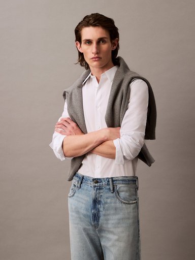 CAMISA SLIM FIT ELASTICA - 1