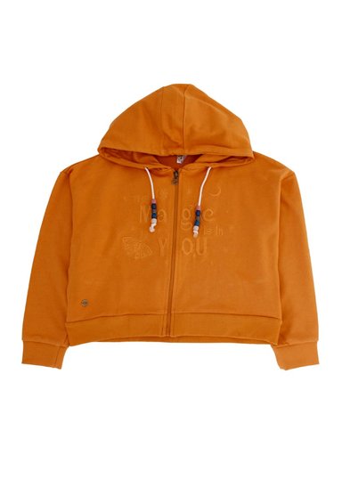 POLERÓN ALGODÓN NIÑA FICCUS CRAFT AMARILLO JUNIOR - 1