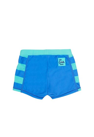 TRAJE DE BAÑO NIÑO FICCUS AZUL ESTAMPADO URBANO COOL BEBÉ INO - 2