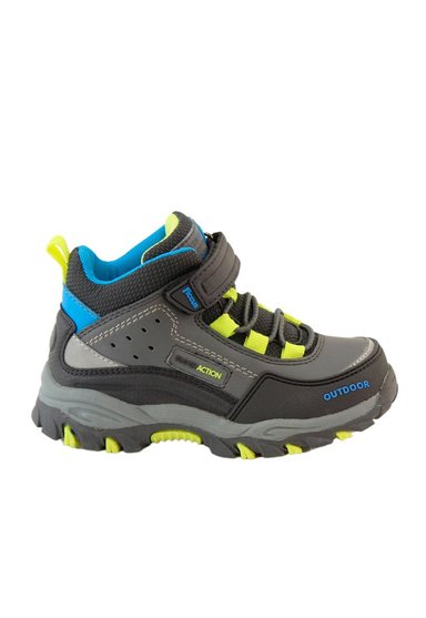 ZAPATILLA OUTDOOR FICCUS TEX GRIS NIÑO FICCUS - 4
