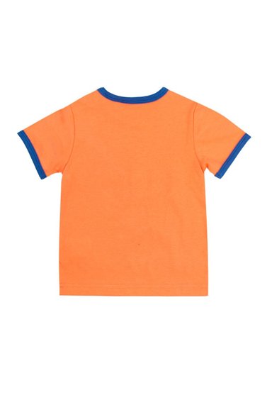 POLERA ALGODÓN NIÑO FICCUS BORDES ENERGY NARANJO BEBÉ NARANJO 3 A 24 MESES 6 / 12 M - 2