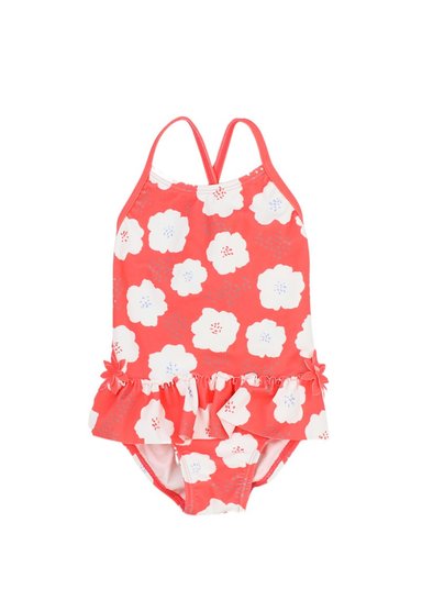 TRAJE BAÑO NIÑA FICCUS CORAL ENERGY BEBÉ 3 A 24 MESES 6 / 12 M - 1