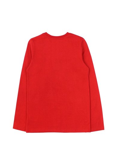POLERA ALGODÓN NIÑO FICCUS ROJO - 2