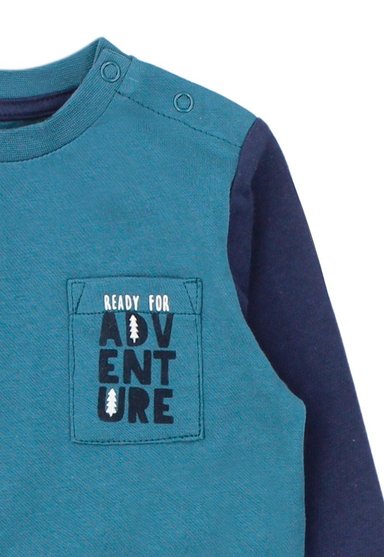 POLERA NIÑO FICCUS VERDE BEBÉ - 3
