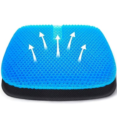 COJÍN GEL PARA SILLA CON FUNDA DE COJINES ALMOHADA ASIENTO - 3