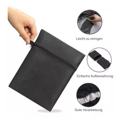 COBERTOR PARRILLA ASADOR EXTERIOR FUNDA PROTECTOR BARBACOA - 3