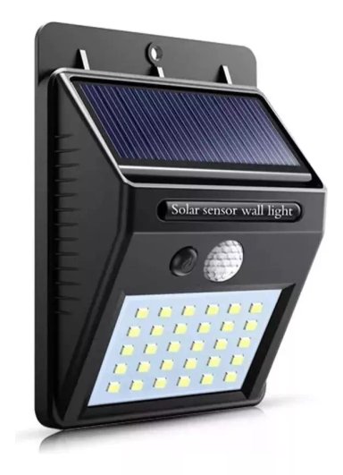 FOCO SOLAR LED SENSOR DE MOVIMIENTO - 4