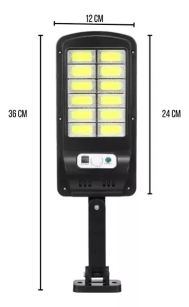 LÁMPARA SOLAR CON SENSOR DE PRESENCIA - 4