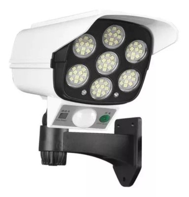 FOCO SOLAR FORMA CÁMARA CONTROL REMOTO CARCASA BLANCO - 1