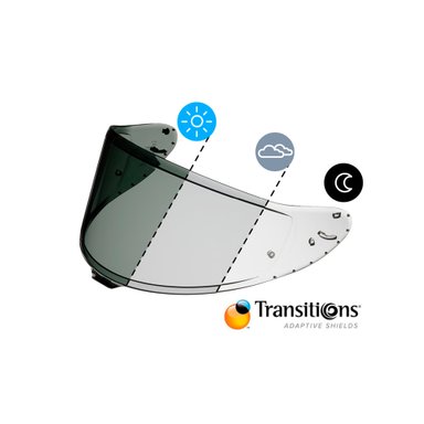 VISOR DE CASCO SHOEI NXR2 - X-SPR PRO CWR-F2 FOTOCROMATICO - 3