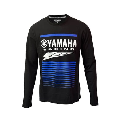 POLERA DE HOMBRE MANGA LARGA YAMAHA RACING NEGRO - 1