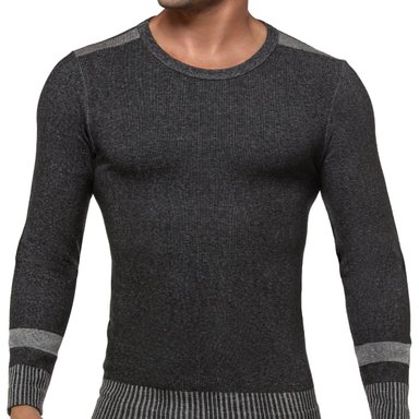 CAMISETA TÉRMICA MANGA LARGA CUELLO POLO MICROFIBRA SEAMLESS - 3