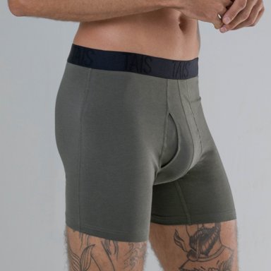 2 UNIDADES BOXER MEDIO LISO MARENGO HAPPY BOOLLS - 2