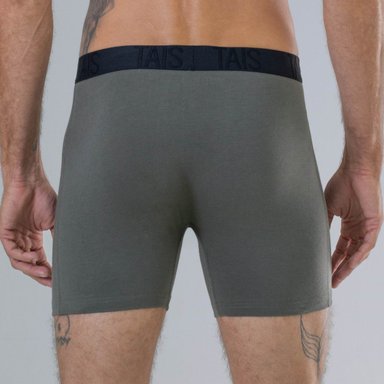 2 UNIDADES BOXER MEDIO LISO MARENGO HAPPY BOOLLS - 3