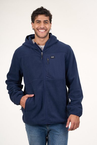 POLERON MICROPOLAR FULL ZIPPER Y GORRO 8706 POLEMIC - 1